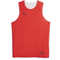 фланелка,мъжки,блузи,с,яка,мъжки,тениски,мъжки,потници,puma,men,s,hoops,team,reverse,practice,performance,basketball,jersey,red