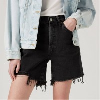 дамски,къси,панталони,levis,levis,501,mid,thigh,short,lunar,blac,lunar,black