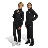 юношески,анцуг,дрехи,за,училище,детски,екипи,adidas,linea,poly,tracksuit,juniors,black,white