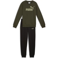 анцуг,детски,екипи,puma,ess,no,1,logo,crew,fleece,tracksuit,blue,green