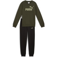 анцуг,дрехи,за,училище,разпродажба,puma,детски,екипи,детски,облекла,puma,crew,fleece,tracksuit,blue,green