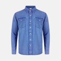 lee,cooper,denim,shirt,sn54,mid,wash