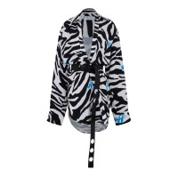 рокля,дамски,ризи,off,white,zebra,shirt,dress,white,black