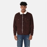 яке,мъжки,якета,levis,type,3,sherpa,jacket,chicory,coffee