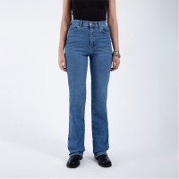дънки,дамски,дънки,dr,denim,moxy,straight,high,stretch,jeans,cape,sky,worn,hem