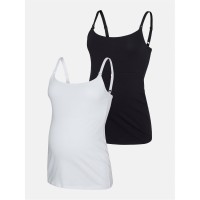 дамски,топове,дамски,горнища,размер+,дамски,облекла,размер,mamalicious,mama,strap,t,2,pack,ld62,black