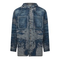 риза,с,дълъг,ръкав,diesel,men,s,d,dewnys,hood,long,sleeve,denim,shirt,blue,denim