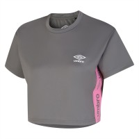 дамска,тениска,дамски,топове,umbro,cropped,t,shirt,womens,grey,pink