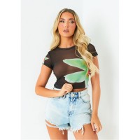 къси,панталони,дамски,къси,панталони,missy,empire,wash,distressed,denim,shorts,blue