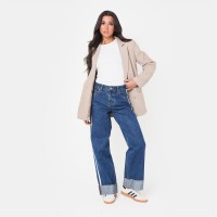 дамски,дънки,i,saw,it,first,side,stripe,turn,up,jean,dark,wash