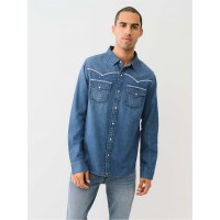 облекла,на,разпродажба,мъжки,ризи,true,religion,chambray,ls,fl,sn99,med,chambray