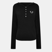 дамски,топове,true,religion,henley,ls,ld99,jet,black