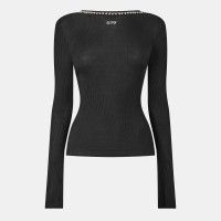 дамска,тениска,дамски,топове,off,white,women,s,long,sleeve,t,shirt,black,white