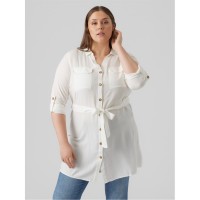 дамски,поли,и,рокли,vero,moda,vm,bumpy,l,s,shi,ld99,snow,white