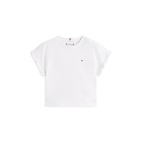 къса,блуза,tommy,hilfiger,kids,essential,crop,top,white,ybr