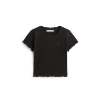 детски,3/4,панталони,детски,облекла,tommy,hilfiger,tommy,essential,rib,jn61,black,bds