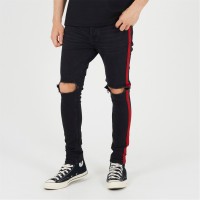дънки,мъжки,дънки,brave,soul,fit,jeans,with,contrast,side,seam,tape,detail,charcoal