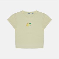 къса,блуза,дамски,топове,jack,wills,women's,graphic,cotton,short,sleeve,crew,neck,print,crop,top,lemon