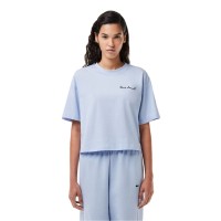 тениска,дамски,топове,lacoste,lacoste,crop,tee,ld99,phoenix,blue