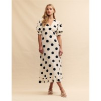 рокля,дамски,поли,и,рокли,nobodys,child,delila,dress,spotwhite