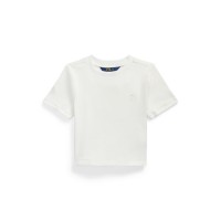 бебешка,блуза,с,яка,детски,3/4,панталони,детски,облекла,polo,ralph,lauren,polo,baby,tee,jn63,white