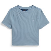 къса,блуза,polo,ralph,lauren,kids,crop,top,light,blue