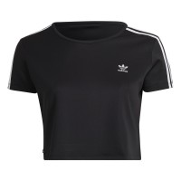 дамска,тениска,дамски,топове,adidas,originals,adidas,adicolor,classics,plus,size,crop,3,stripes,t,shirt,womens,black