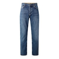 дънки,мъжки,дънки,emporio,armani,men,s,five,pocket,cotton,straight,leg,jeans,blue,denim