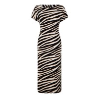 рокля,дамски,поли,и,рокли,biba,biba,tie,front,jersey,dress,zebra,print