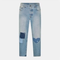 дънки,мъжки,дънки,moschino,men's,slim,fit,jeans,blue