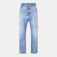 дънки,мъжки,дънки,dsquared2,men's,dsq,london,straight,leg,jeans,navy,blue