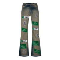 дънки,мъжки,дънки,off,white,diag,multi,logo,jeans,multicolor
