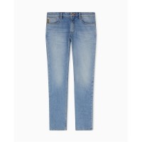 панталони,мъжки,дънки,emporio,armani,mens,j06,slim,fit,trousers,med,blue