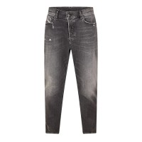 дънки,мъжки,дънки,diesel,defining,tapered,jeans,blk,gry,denim