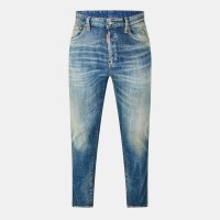 дънки,мъжки,дънки,dsquared2,men,s,denim,straight,leg,jeans,navy,blue