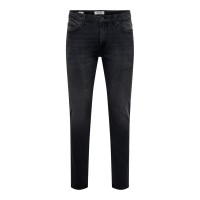 панталони,мъжки,дънки,only,pants,sn99,washed,black