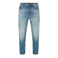 дънки,мъжки,дънки,hugo,men's,slim,fit,jeans,medium,blue