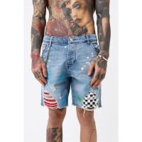 къси,панталони,мъжки,къси,панталони,good,for,nothing,denim,shorts,blue
