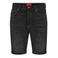 къси,панталони,мъжки,къси,панталони,hugo,men's,denim,shorts,dark,grey