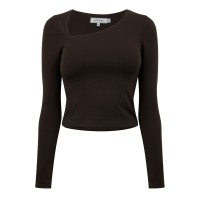 дамски,тениски,дамски,топове,jack,wills,slash,ls,top,ld44,brown