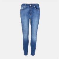 дънки,дамски,дънки,7,for,all,mankind,women's,ankle,skinny,jeans,mid,blue