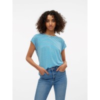 дамска,тениска,дамски,тениски,vero,moda,vm,ava,plain,shirt,sleeve,t,shirt,womens,ibiza,blue