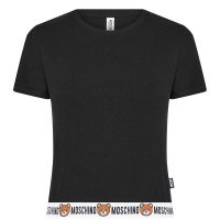 moschino,band,hem,t,shirt,black,a0555