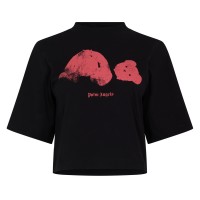 тениска,дамски,топове,palm,angels,women's,kil,bear,oversized,t,shirt,blk,pink