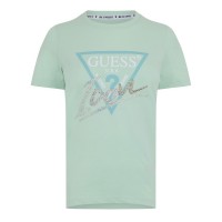 тениска,дамски,тениски,guess,guess,icon,tee,ld42,spring,day