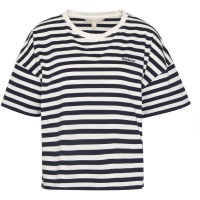 тениска,дамски,топове,barbour,adria,t,shirt,navy,stripe