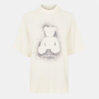 тениска,дамски,топове,palm,angels,women's,oversized,t,shirt,wht,grey