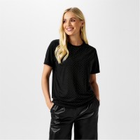 тениска,дамски,топове,biba,biba,diamante,t,shirt,black