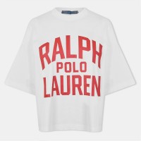 тениска,дамски,топове,polo,ralph,lauren,women's,t,shirt,antique,white