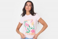 дамски,топове,i,saw,it,first,gingham,graphic,tee,pink,gingham